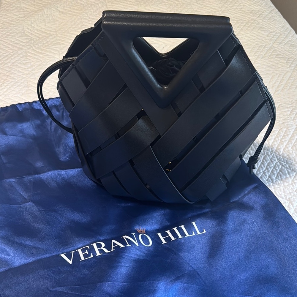 Vernon Hill Leather Black Women's Bag